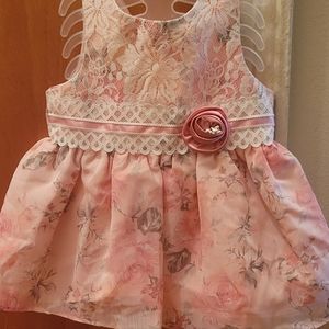 Floral baby girl dress